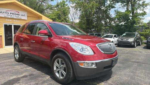 Crystal Red Tintcoat 2012 Buick Enclave Leather
