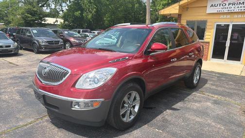 Crystal Red Tintcoat 2012 Buick Enclave Leather