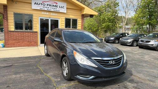 Blue 2013 Hyundai SONATA GLS