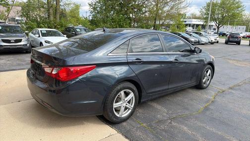 Blue 2013 Hyundai SONATA GLS