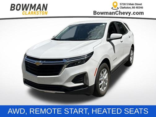 Summit White 2024 Chevrolet Equinox 1LT