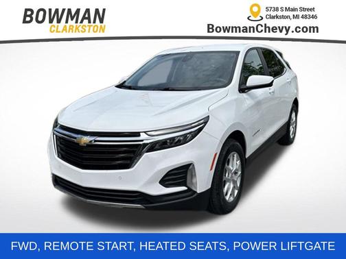 Summit White 2024 Chevrolet Equinox 1LT
