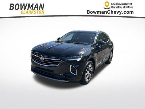 Ebony Twilight Metallic 2021 Buick Envision AWD Essence