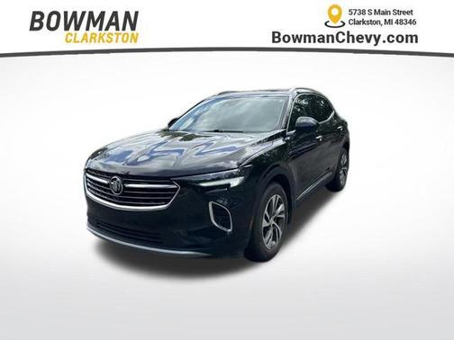Ebony Twilight Metallic 2021 Buick Envision AWD Essence