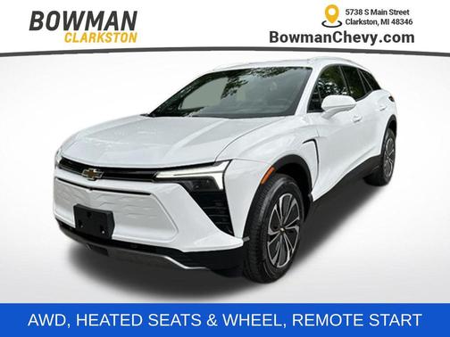 Summit White 2024 Chevrolet Blazer EV eAWD LT