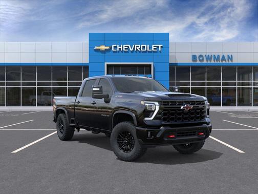 Black 2026 Chevrolet Silverado 2500 Crew Cab, Standard Bed, XR2, 4WD