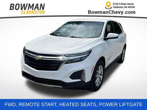 Summit White 2024 Chevrolet Equinox 1LT