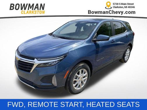 Lakeshore Blue Metallic 2024 Chevrolet Equinox 1LT