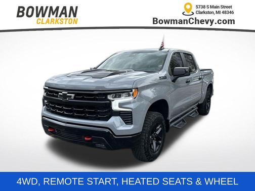 Slate Gray Metallic 2024 Chevrolet Silverado 1500 LT Trail Boss