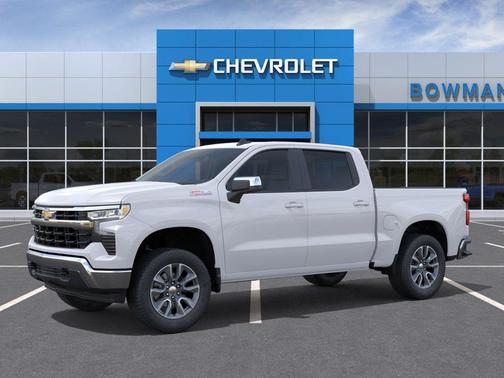 Summit White 2026 Chevrolet Silverado 1500 LT