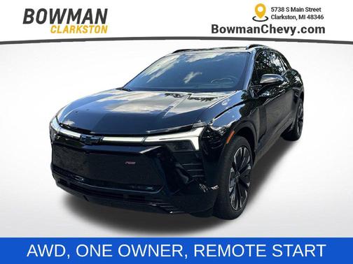 Black 2024 Chevrolet Blazer EV eAWD RS