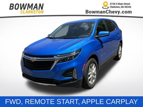 Riptide Blue Metallic 2024 Chevrolet Equinox 1LT