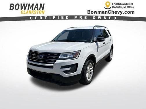 Oxford White 2017 Ford Explorer Base