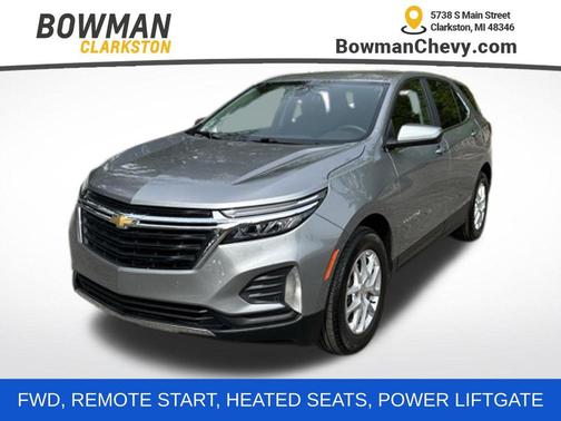 Sterling Gray Metallic 2024 Chevrolet Equinox 1LT