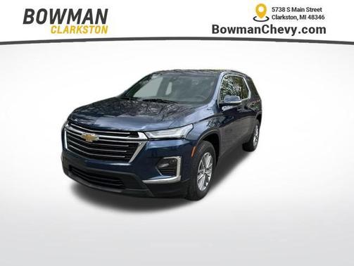 Northsky Blue Metallic 2023 Chevrolet Traverse LT Leather