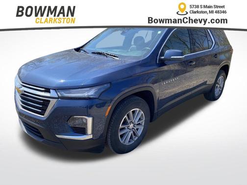 Northsky Blue Metallic 2023 Chevrolet Traverse LT Leather