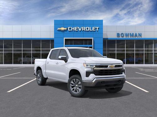 Summit White 2026 Chevrolet Silverado 1500 LT