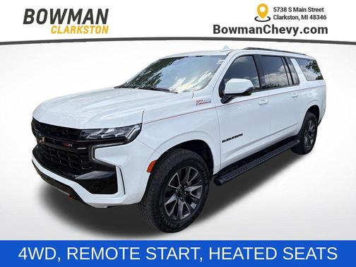 Summit White 2023 Chevrolet Suburban 4WD Z71