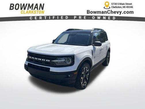 Oxford White 2022 Ford Bronco Sport Outer Banks