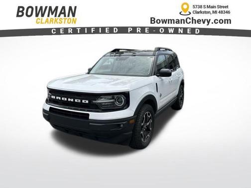 Oxford White 2022 Ford Bronco Sport Outer Banks