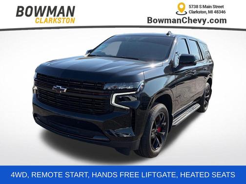 Black 2024 Chevrolet Tahoe 4WD RST
