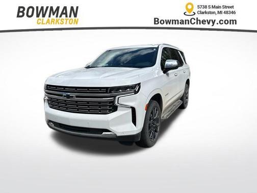 Summit White 2023 Chevrolet Tahoe Premier