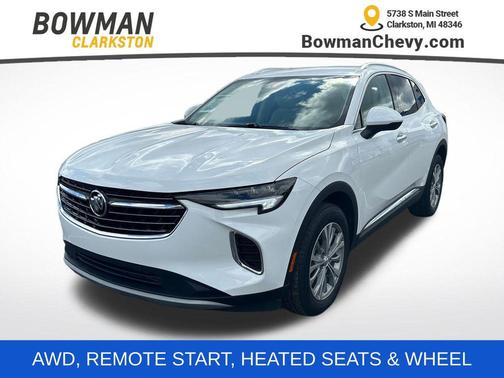 Summit White 2023 Buick Envision Preferred AWD
