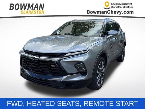 Sterling Gray Metallic 2024 Chevrolet Blazer RS