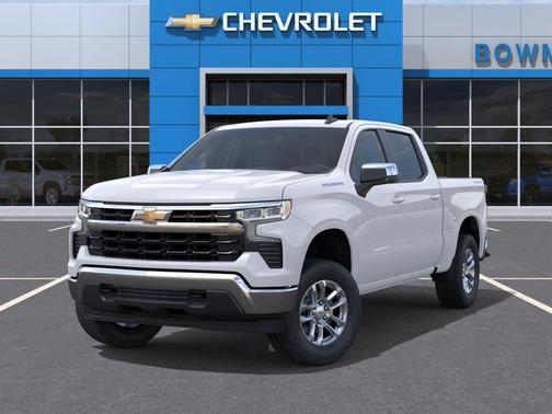 Summit White 2026 Chevrolet Silverado 1500 LT