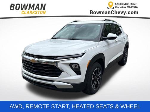 Summit White 2024 Chevrolet Trailblazer LT