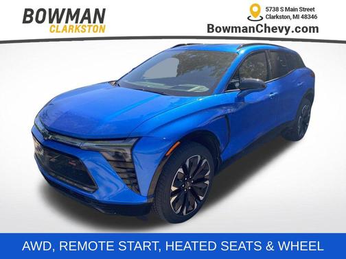 Riptide Blue Metallic 2024 Chevrolet Blazer EV eAWD RS
