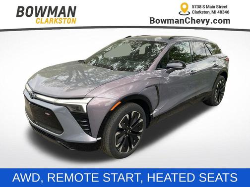 Galaxy Gray Metallic 2024 Chevrolet Blazer EV eAWD RS