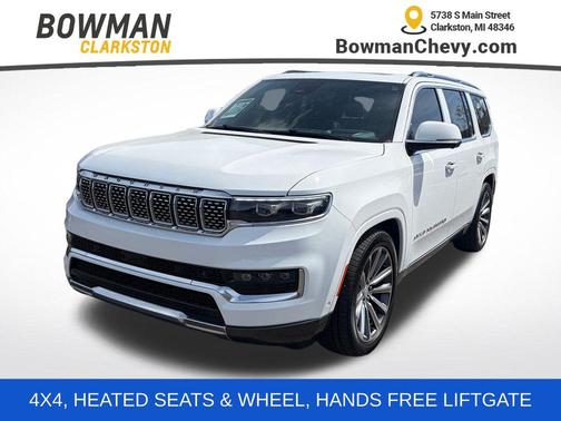 Bright White Clearcoat 2022 Jeep Grand Wagoneer Series II 4x4