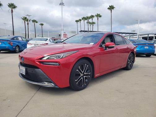 Supersonic Red 2021 Toyota Mirai Base