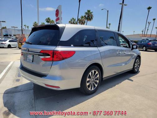 Silver 2023 Honda Odyssey EX-L