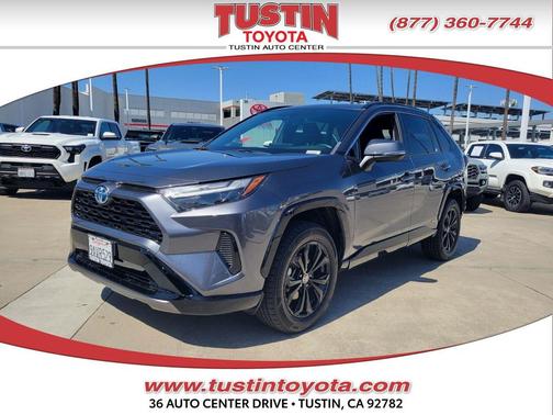 Magnetic Gray Metallic 2022 Toyota RAV4 Hybrid SE