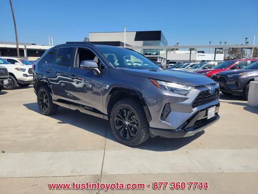 Magnetic Gray Metallic 2022 Toyota RAV4 Hybrid SE