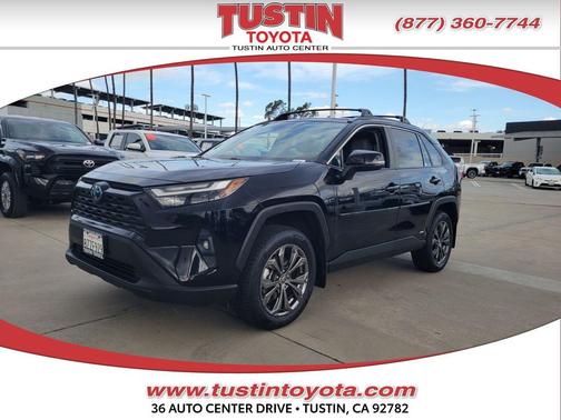 Midnight Black Metallic 2022 Toyota RAV4 Hybrid XLE Premium