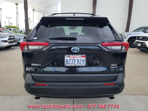 Midnight Black Metallic 2022 Toyota RAV4 Hybrid XLE Premium