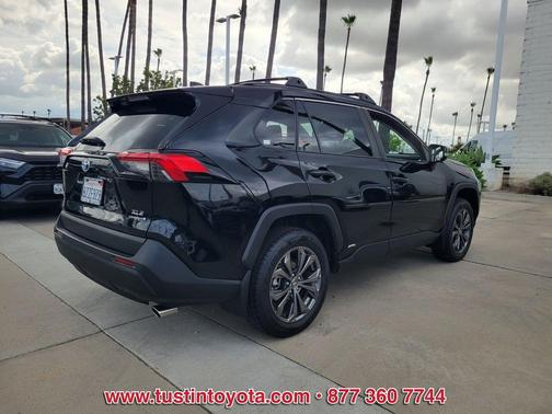 Midnight Black Metallic 2022 Toyota RAV4 Hybrid XLE Premium
