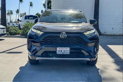 Midnight Black Metallic 2025 Toyota RAV4 Hybrid SE