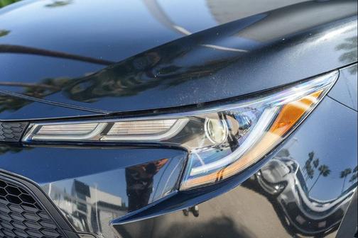 Black Sand Pearl 2022 Toyota Corolla Hybrid LE