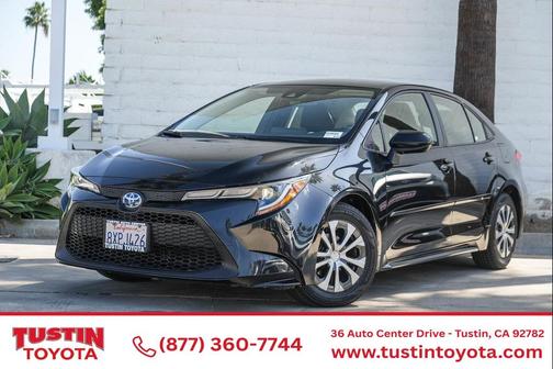 Black Sand Pearl 2022 Toyota Corolla Hybrid LE
