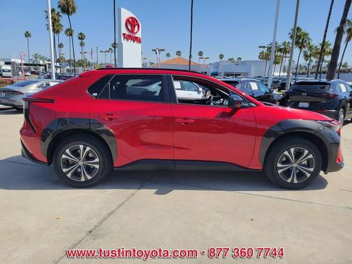 Supersonic Red 2023 Toyota bZ4X XLE