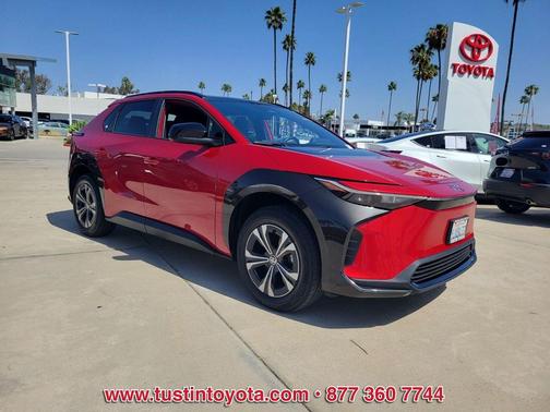 Supersonic Red 2023 Toyota bZ4X XLE