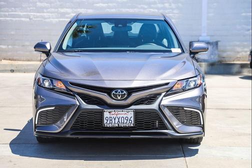 Gray 2022 Toyota Camry SE