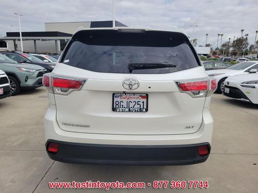 Blizzard Pearl 2016 Toyota Highlander XLE