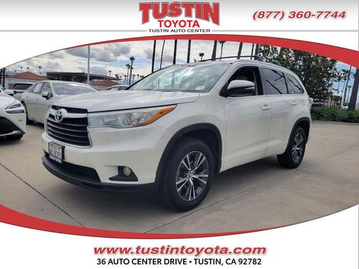 Blizzard Pearl 2016 Toyota Highlander XLE