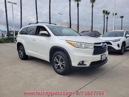 Blizzard Pearl 2016 Toyota Highlander XLE