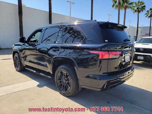 Black 2025 Toyota Sequoia Platinum